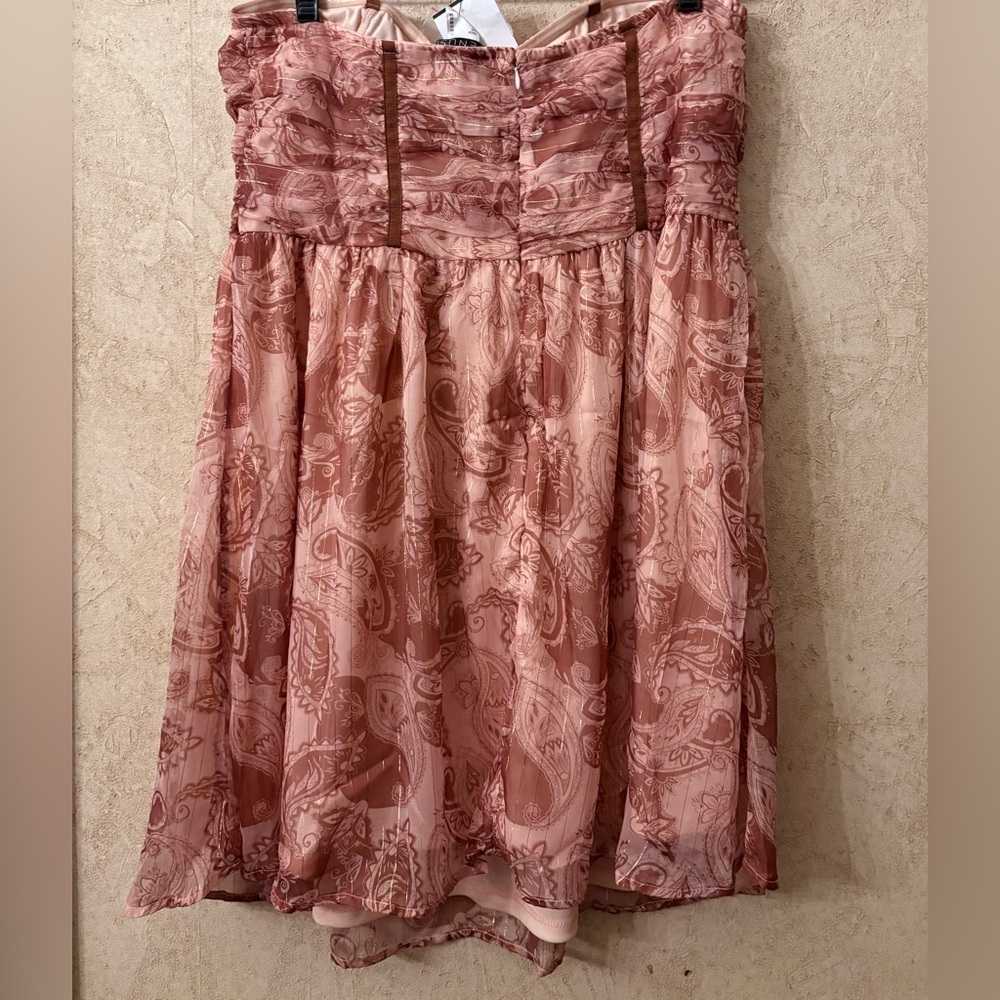 Venus Paisley Convertible Mini Dress #8953 - Picture 5 of 7